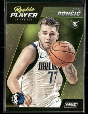 2018-19 Panini Luka Doncic #R3 Rookie RC Player of The Day - Image 1 of 2