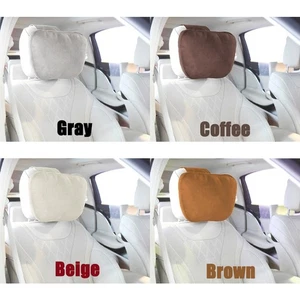 2x Fashion Car Headrest Neck Pillows Support Cushion For Mercedes Benz S300 S400 - Picture 1 of 16