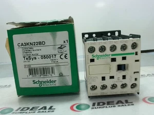 Schneider CA3KN22BD Electric IEC Control Relay, 2NO/2NC, 24VDC, - New In Box - Picture 1 of 3