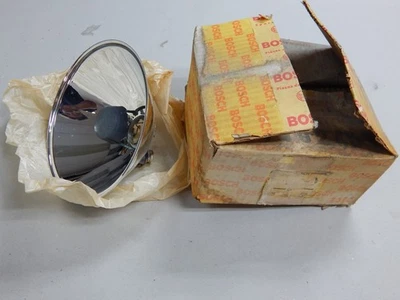 1305304902 BOSCH NOS HEADLIGHT HEADLAMP REFLECTOR BMW PORSCHE NEW ! CHROME - Image 1 of 4