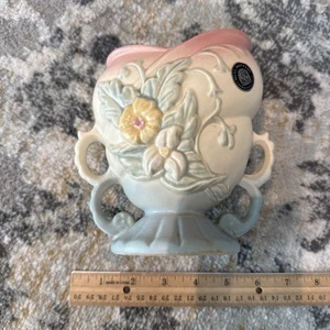 Vintage HULL ART Pottery Wildflower Vase # W5  USA 6” - Bild 1 von 7
