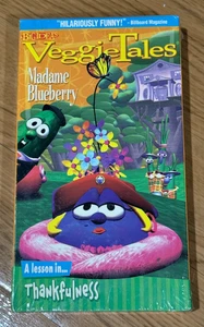 VeggieTales: Madame Blueberry Rare 1999 Lyrick Studios Screener VHS Sealed! NEW - Picture 1 of 1