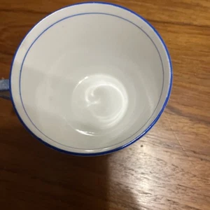 Vintage Royal Osborne Bone China blue-yellow-white “Tudor”Tea Cup - Picture 1 of 4