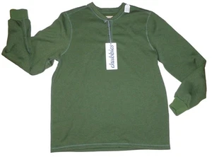 CHUBBIES Mens XL Mid Weight Forest Ranger MOISTURE WICKING HENLEY PULLOVER NWT - Picture 1 of 2