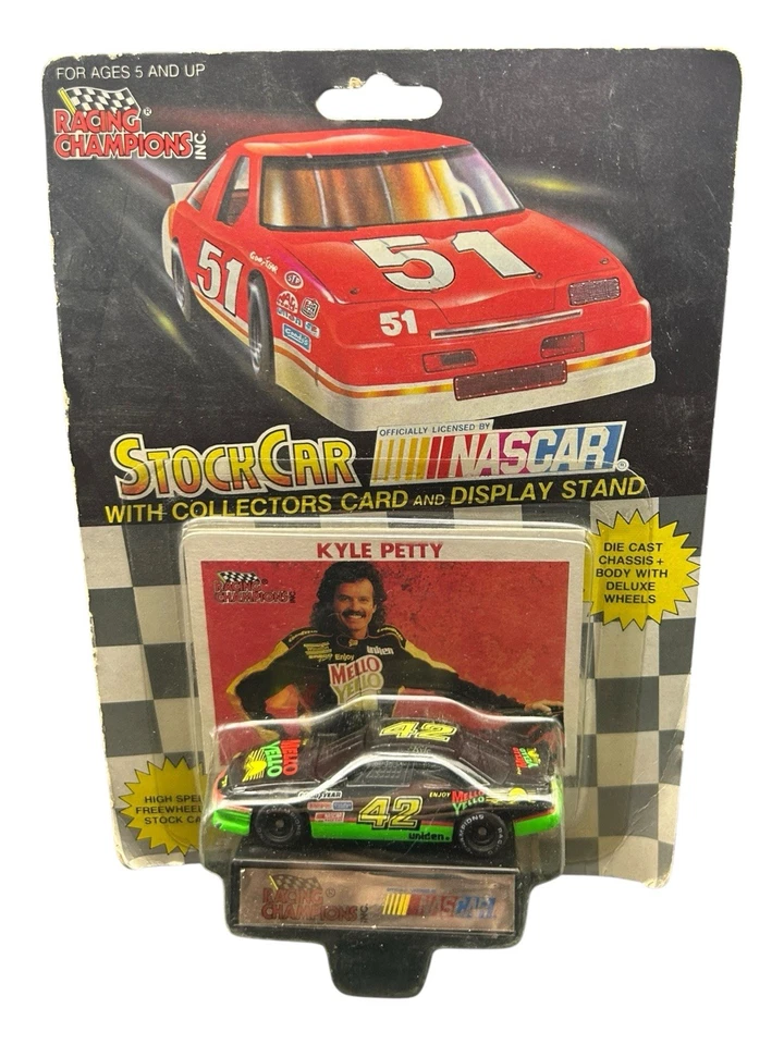 Racing Champions StockCar Kyle Petty Die Cast con tarjeta de coleccionista y soporte de exhibición Foto 1 de 3