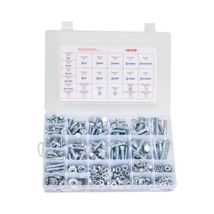 566 Pcs Bolts Nuts Assortment Kit Imperial Alloy Steel for Furniture - Picture 1 of 11