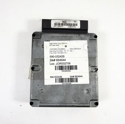 ✅ 1999 99 Ford Contour 2.5L HO MOTOR MÓDULO INFORMÁTICO ECM ECU # XS2F-12A650-RC Foto 1 de 3
