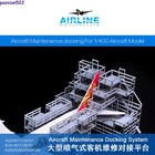 1:400Airport Ground Service Maintenance Docking Platform Ladder Plastic Finished