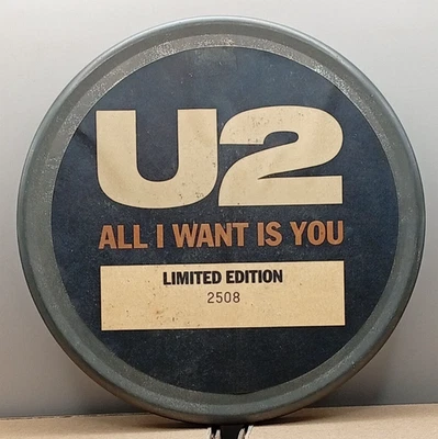 U2 All I Want Is You Single Tin Box Island U2 ISB 422 (TIN BOX ONLY) Foto 1 de 4