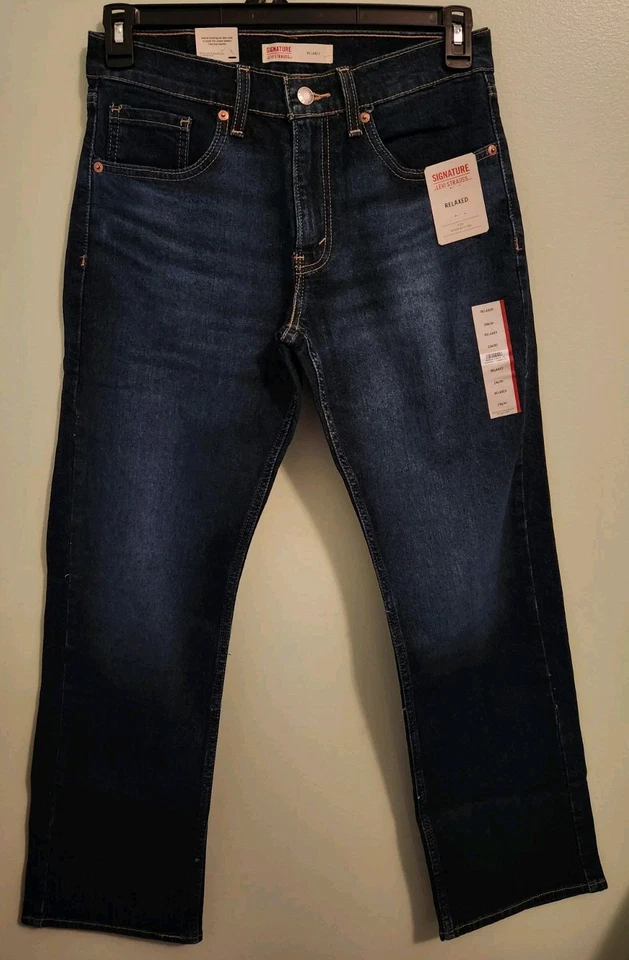 Signature Jean by Levi Strauss & Co. Relaxed Fit Flex Size 29x30