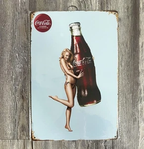 Letrero de metal novedoso Coca-Cola verano como debe ser 8 x 12 envuelto encogimiento ¡Nuevo! - Imagen 1 de 3