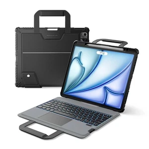 Carry Go Keyboard Case for iPad Air 13 inch (M3/M2) with Handle, iPad Pro 12.... - Picture 1 of 9