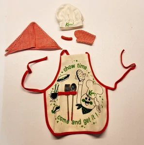 Vintage 60er Mattel Ken & Barbie Cheerful Chef Set. Fast komplett. - Bild 1 von 4