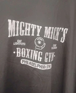 Mighty Micks Boxen Gym Rocky Philly Balboa schwarz Herren T-Shirt 3XL XXXL - Bild 1 von 3