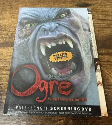 Ogre DVD Promo Demo Screener Unrated horror Halloween RARE oop - Image 1 of 3