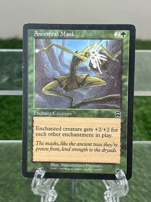 Ancestral Mask Mercadian Masques Mtg Magic The Gathering - Image 1 of 4