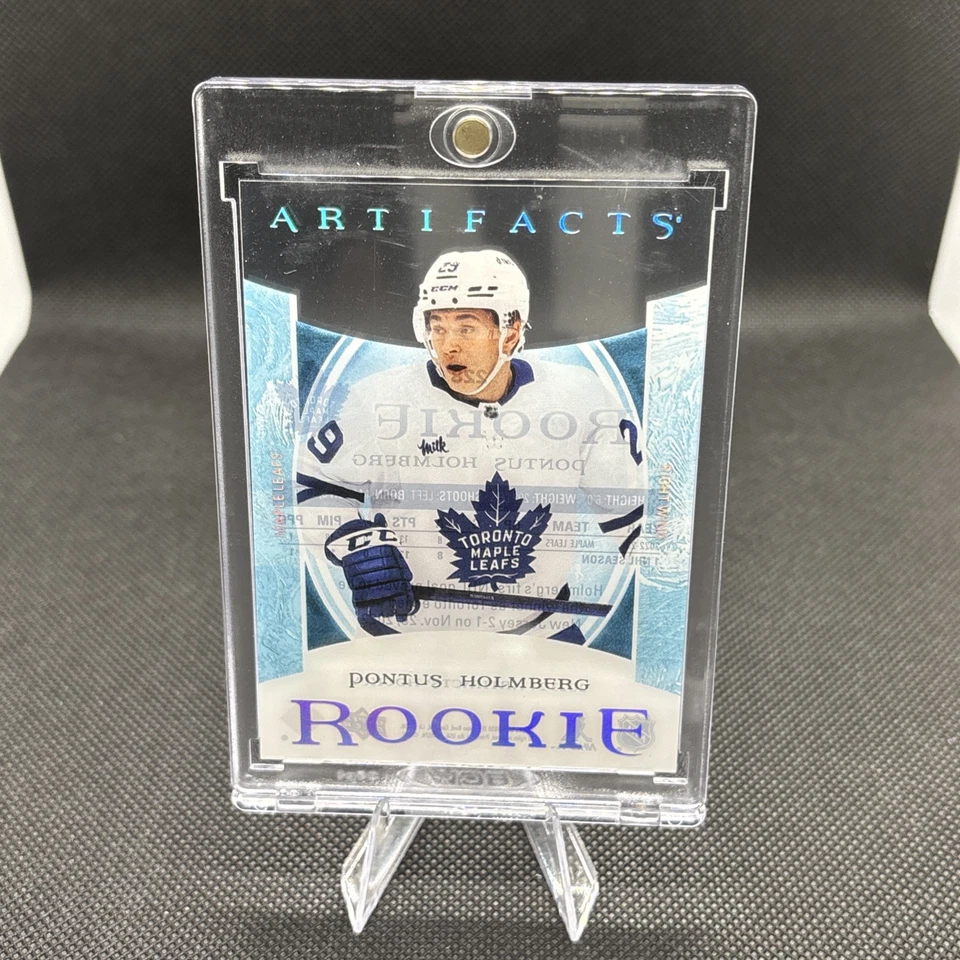 2022-23 Update Clear Cut Rookies Upper Deck Artifacts Pontus Holmberg #228 - Image 1 of 2