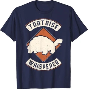Tortoise Whisperer Vintage Classic Retro Animal Love T-Shirt Hoodie - Picture 1 of 15