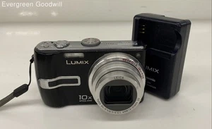 Panasonic Lumix DMC-TZ3 7.2MP 10X Zoom Digital Camera Powers On Untested P/R - Picture 1 of 4
