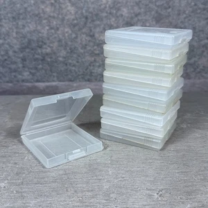 Cartucho de juego oficial Nintendo Game Boy estuche de plástico protectores paquete lote x10 - Imagen 1 de 3