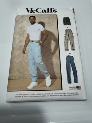 McCall's M8264 Men's Shorts and Pants Sewing Patterns - Size 44-52 - Image 1 of 4