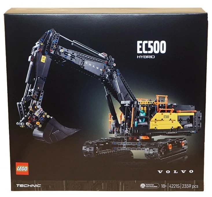 Lego 42215 Volvo EC500 Hybrid Excavator 2359pcs SEALED - Image 1 of 4
