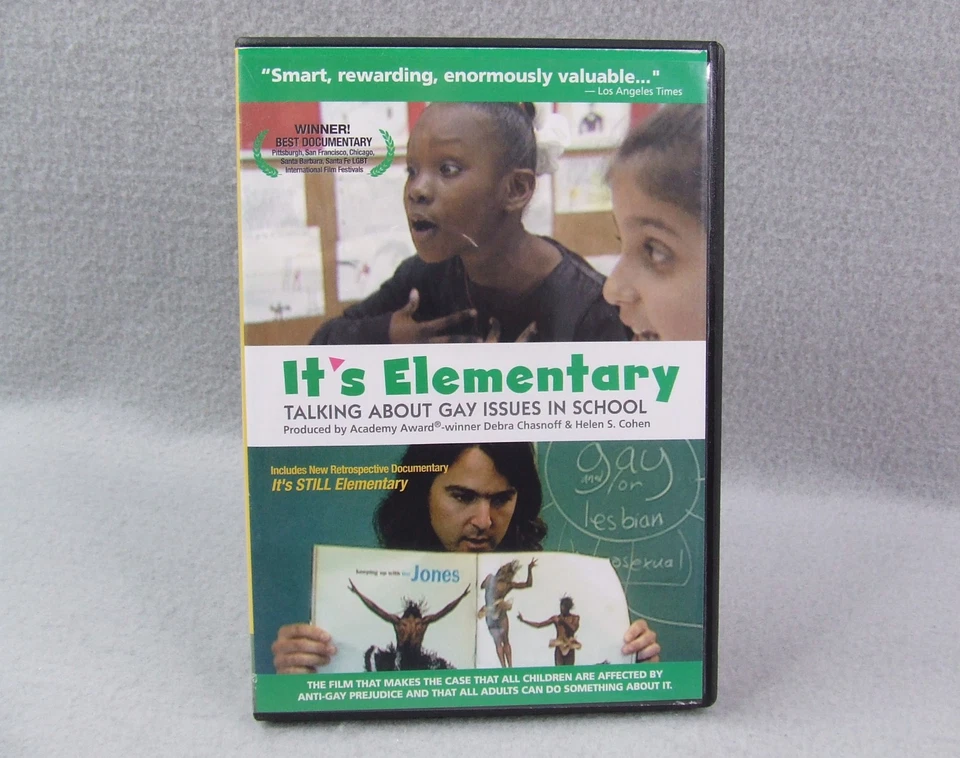 It's Elementary Talking About Gay Issues in School (2-Disc DVD Set) Foto 1 de 4