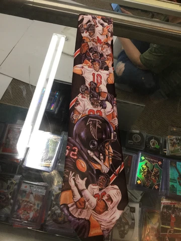 NWOT Vintage Atlanta Falcons Ralph Marlin Polyester Neck Tie New With Tags!!! Cover
