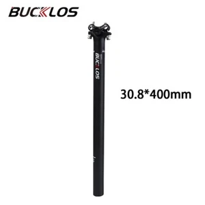 Carbon Fiber Seatpost 30.8/31.6mm MTB Road Bicycle Seat Post 350/400mm BUCKLOS - Picture 1 of 13