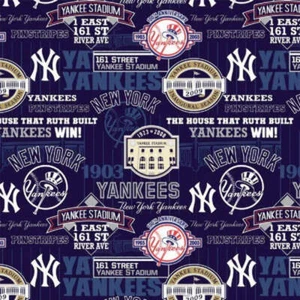 Handmade Placemat Or Table Runner Yankees Stadium - Picture 1 of 5