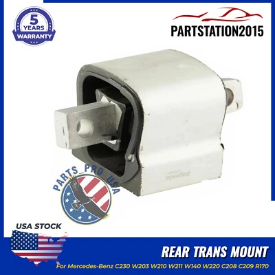 Rear Trans Mount for Mercedes-Benz C230 W203 W210 W211 W140 W220 C208 C209 R170 - Image 1 of 2