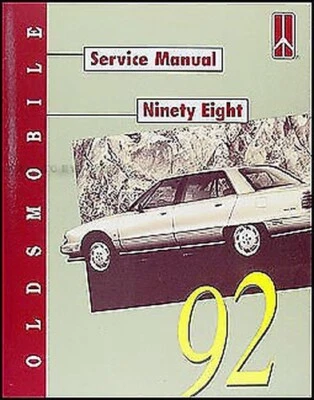 Manuale Di Officina Oldsmobile 98 Del 1992 Libro Di Riparazione OEM - Immagine 1 di 2