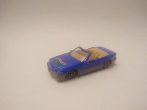 Mercedes 500 SL vivid blue China diecast 1/64 scale cabriolet - Zdjęcie 1 z 5