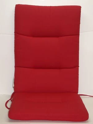 Cojín para silla caribe exterior Allure® ~ rojo Roma ~ 20 x 46,5 x 2,5 NUEVO Foto 1 de 4