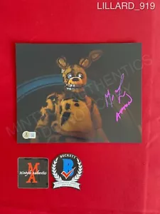 Foto firmata Matthew Lillard 8x10 Five Nights at Freddy's Beckett COA Afton - Foto 1 di 6
