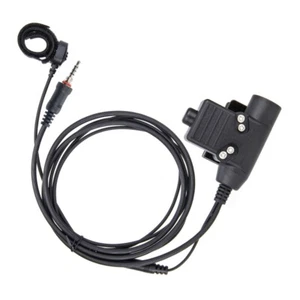 U94 PTT Cable Connector Boom Microphone forVertex VX‑6R VX‑7R Walkie-talkie - Zdjęcie 1 z 8