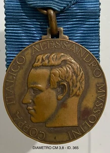 REGNO D’ITALIA F. GIOVANILI COMBATTIMENTO COPPA ITALICO MEDAGLIA A.IX° 1931 - Picture 1 of 8