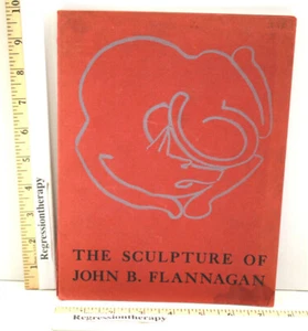 Ex Library Reference Book 1942 The Sculptures of John B. Flannagan Museum of Art - Picture 1 of 6