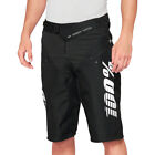 100% R-Core Shorts - Black, Men's, Size 34 Stretch-Mesh Venting