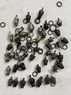 Lote 43 velas de incandescência para motor de avião modelo de controle remoto - Imagem 1 de 4
