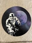 Star Wars Storm Trooper Spray Paint Art On 12” Vinyl Record