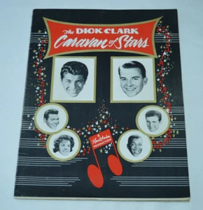 THE DICK CLARK CARAVAN OF STARS 1961 Show Program Yearbook Chubby Checker Anka+ - Picture 1 of 11