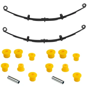 ARB OME Rear Leaf Springs Pair w/ Bushing Kit - 2" Lift For 87-96 Jeep Wrangler - Picture 1 of 5