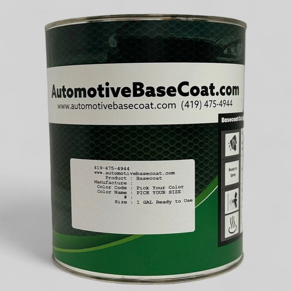 Chevrolet - WA636R SWITCHBLADE SILVER BASECOAT PAINT (GALLON READY TO SPRAY) - Imagem 1 de 3