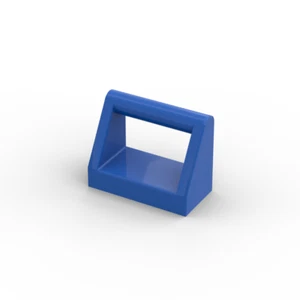 Lego 20x Platte Griff 1x2 plate handle 2432 blau blue - Picture 1 of 1