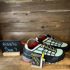 New NWT Womens Asolo Backbone GTX Teal Outdoor Hiking Shoes Sneakers Size 7 M - Picture 1 of 6