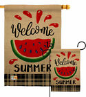 Watermelon Summer Garden Flag Fun In The Sun Decorative Gift Yard House Banner