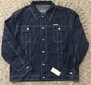 Vintage Ice Jeans Iceberg Indigo Jacke Herren Gr. 52 Made in Italy Hip-Hop 90er - Bild 1 von 15