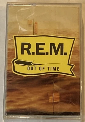 R.E.M. Out Of Time Cassette Tape Indie Alternative Rock Losing My Religion - Image 1 of 2