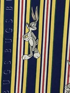 Looney Tunes Bugs Bunny Twin Fitted Sheet Vintage Made in USA